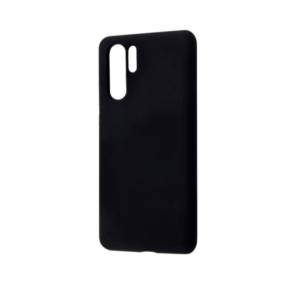 Evelatus Huawei P30 Pro Premium Soft Touch Silicone Case Black