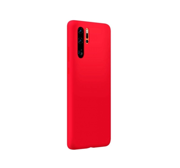 Evelatus Huawei P30 Pro Premium Soft Touch Silicone Case Red