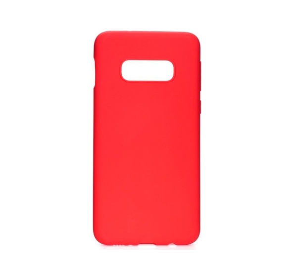 Evelatus Samsung Galaxy S10e Premium Soft Touch Silicone Case Red