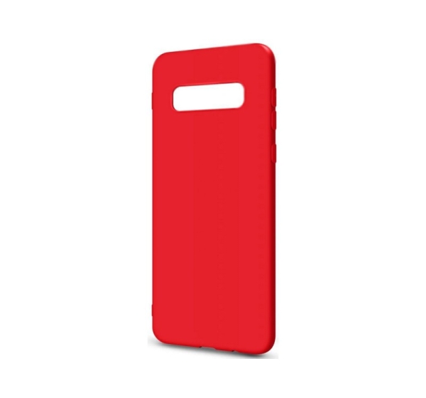 Evelatus Samsung Galaxy 10 Plus Premium Soft Touch Silicone Case Red