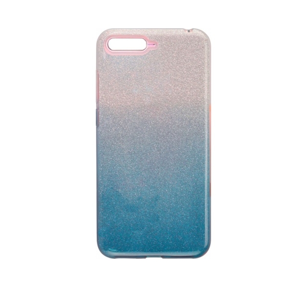 iLike Huawei Y6 2018 Gradient Glitter 3in1 case Blue