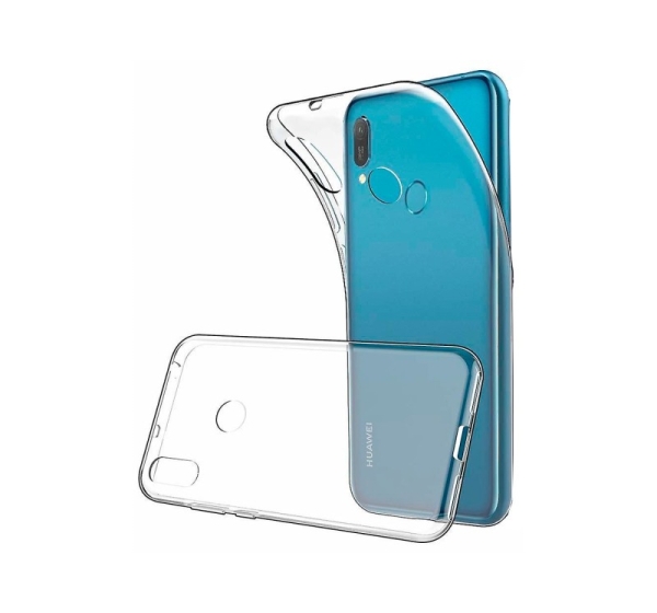 Evelatus Huawei Y6 2019 Clear Silicone Case 1.5mm TPU Transparent