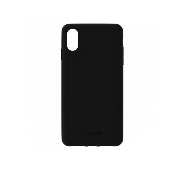 Evelatus Huawei Y6 2019 Nano Silicone Case Soft Touch TPU Black