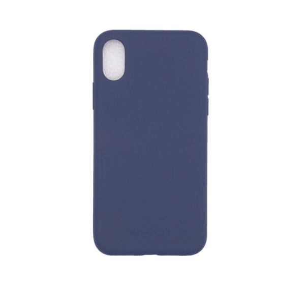 Evelatus Apple iPhone X Nano Silicone Case Soft Touch TPU Blue