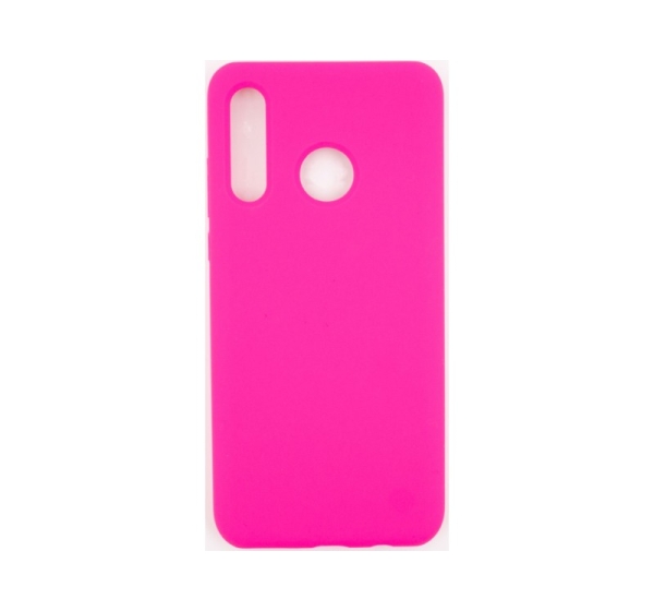 Evelatus Huawei P30 Lite Premium Soft Touch Silicone Case Candy Pink