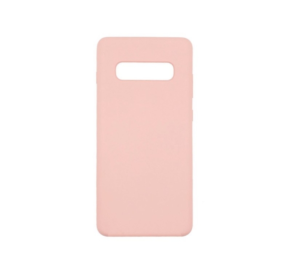 Evelatus Samsung Galaxy S10e Premium Soft Touch Silicone Case Pink Sand