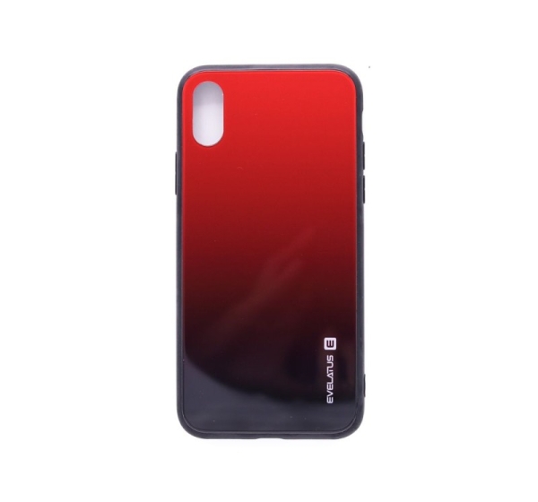 Evelatus Apple iPhone X/Xs Gradient Glass Case 5 Passion