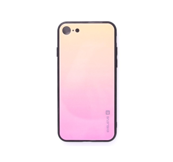 Evelatus Apple iPhone 7/8 Gradient Glass Case 1 Mild Melon