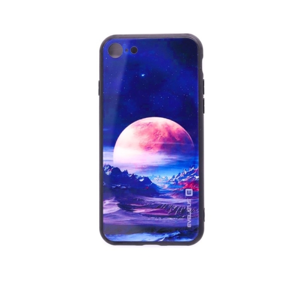 Evelatus Apple iPhone 7/8/SE2020/SE2022 Picture Glass Case Flower Power