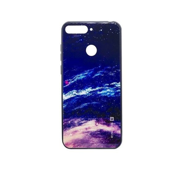 Evelatus Huawei Y6 2018 Picture Glass Case Starry Night