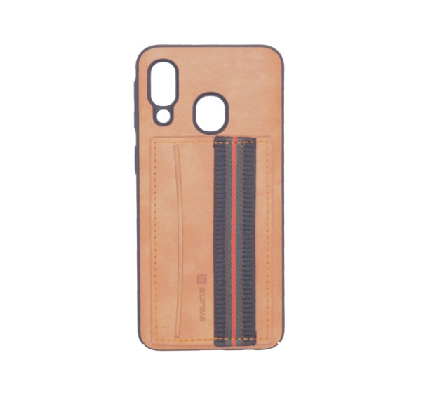 Evelatus Samsung A40 Cubit Plastic Brown