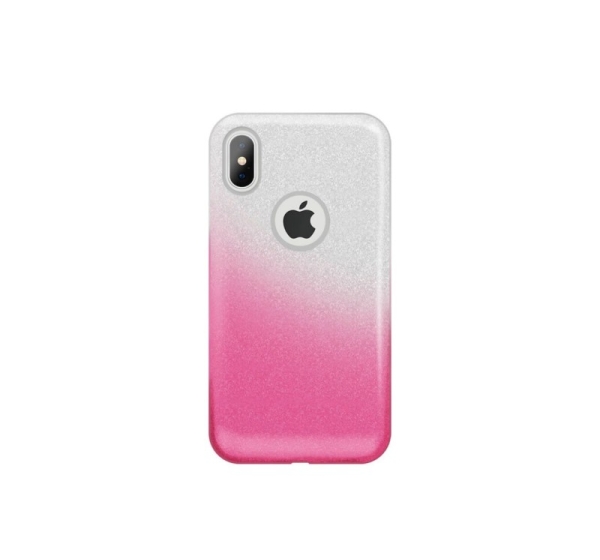 iLike Xiaomi Redmi Note 7 Gradient Glitter 3in1 case Pink