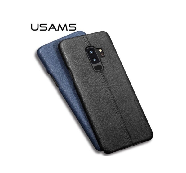 USAMS Samsung Galaxy S9 Leather Hard Case Light Brown