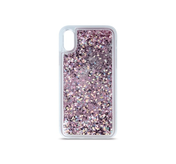 iLike Samsung S10 Back Case Liquid Sparkle Purple