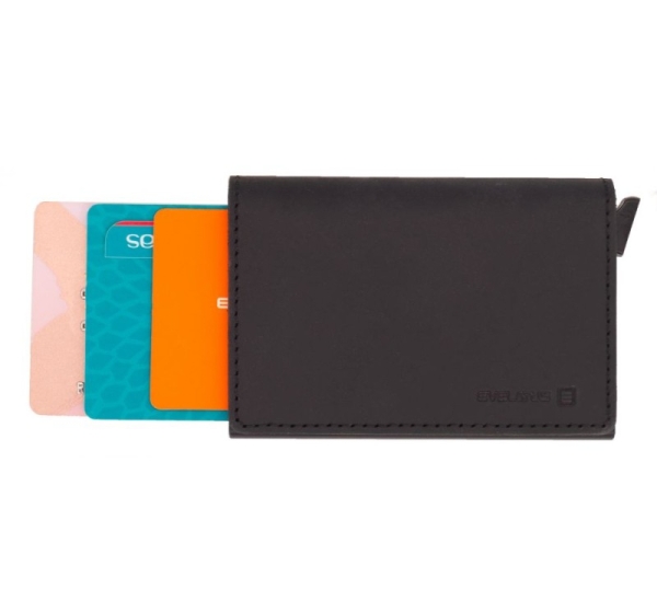 Evelatus Universal Leather Wallet LEW01 Black