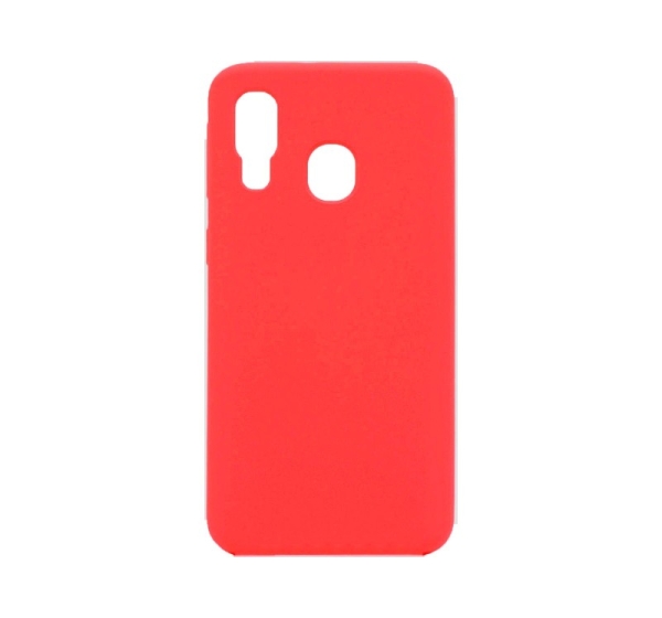 Evelatus Samsung Galaxy A40 Nano Silicone Case Soft Touch TPU Red