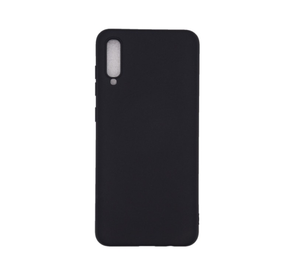 Evelatus Samsung Galaxy A70 Nano Silicone Case Soft Touch TPU Black