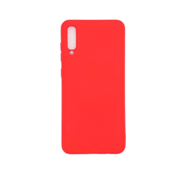 Evelatus Samsung Galaxy A70 Nano Silicone Case Soft Touch TPU Red