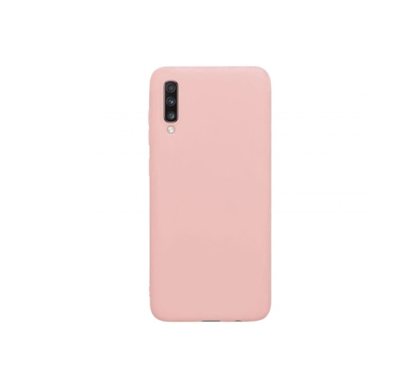 Evelatus Samsung Galaxy A70 Nano Silicone Case Soft Touch TPU Beige