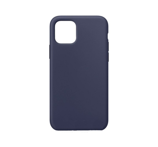 Evelatus Apple iPhone 11 Pro Premium Soft Touch Silicone Case Dark Blue