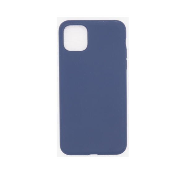 Evelatus Apple iPhone 11 pro Max Premium Soft Touch Silicone Case Midnight Blue