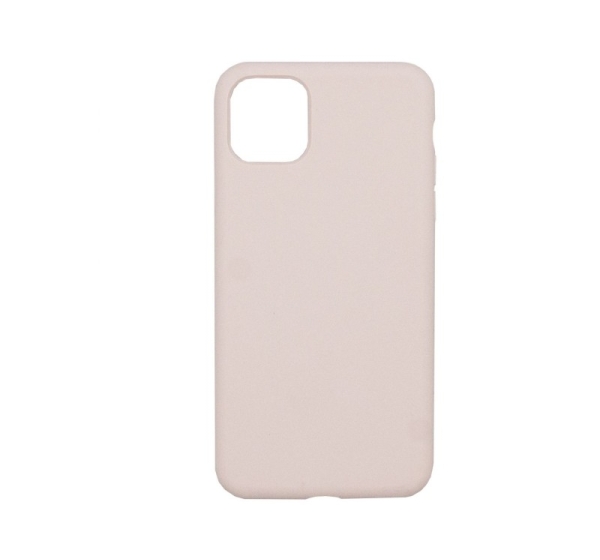 Evelatus Apple iPhone 11 Pro Max Premium Soft Touch Silicone Case Pink Sand