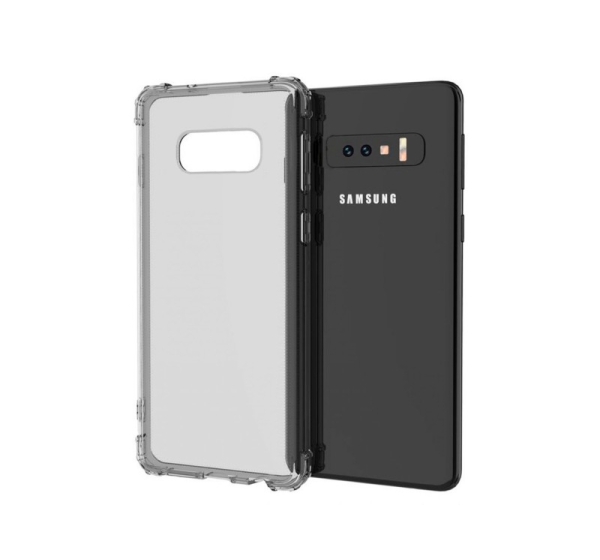 Evelatus Samsung S10e Military Shockproof Silicone Case TPU Black