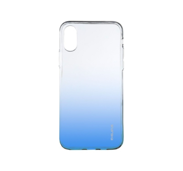 Evelatus Apple iPhone X/XS Gradient TPU Case Blue