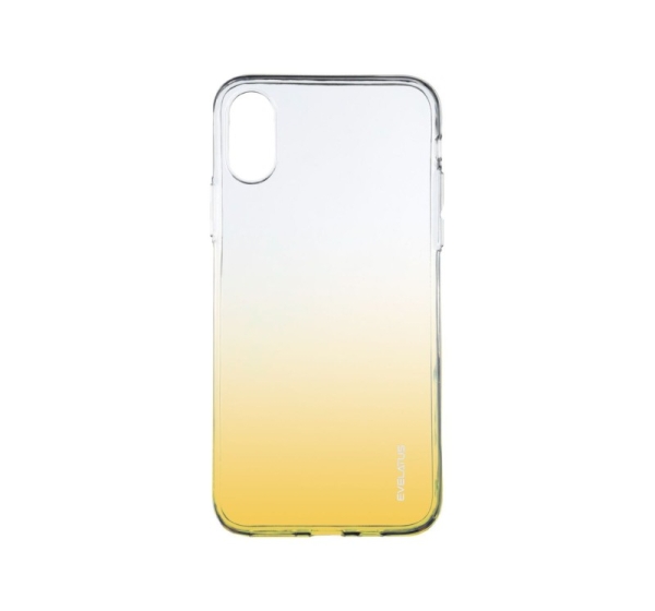 Evelatus Apple iPhone Xs Max Gradient TPU Case Gold