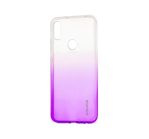 Evelatus Huawei P Smart 2019 Gradient TPU Case Purple