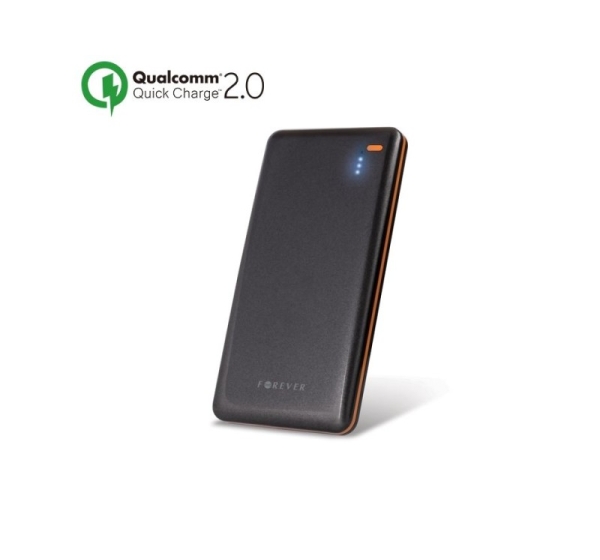 Forever Universal Power Bank 10000 mAh PTB-03 QUALCOMM Quick Charge 2.0 Black