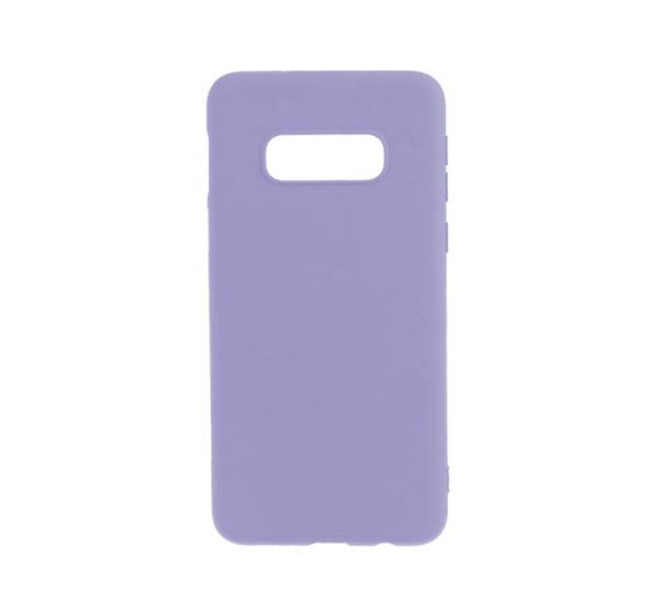 Evelatus Samsung Galaxy S10e Nano Silicone Case Soft Touch TPU Blue