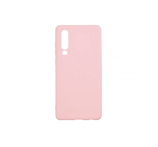 Evelatus Huawei P30 Nano Silicone Case Soft Touch TPU Beige