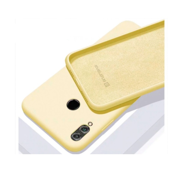 Evelatus Xiaomi Mi 9 Lite Soft Silicone Yellow