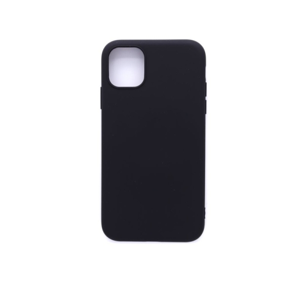 Evelatus Apple iPhone 11 Pro Max Nano Silicone Case Soft Touch TPU Black