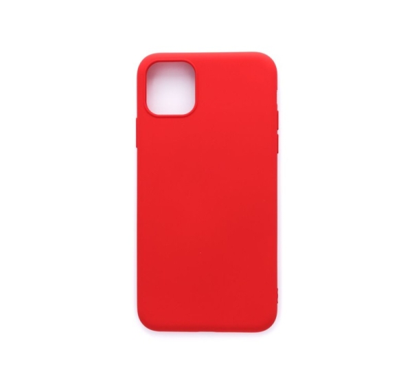 Evelatus Apple iPhone 11 Pro Max Nano Silicone Case Soft Touch TPU Red