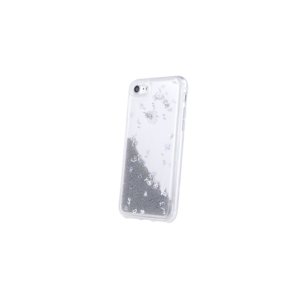 iLike Apple iPhone 11 Pro Liquid Letters TPU Case Silver