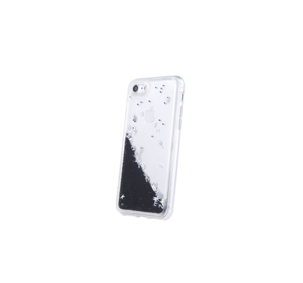 iLike Apple iPhone 11 Pro Liquid Letters TPU Case Black