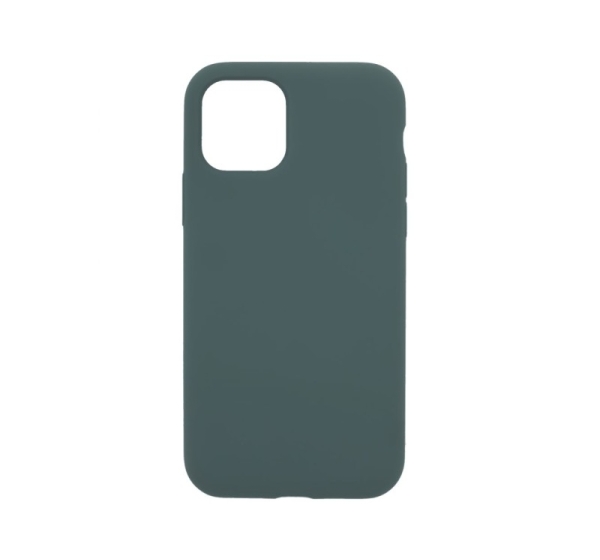 Evelatus Apple iPhone 11 Pro Max Premium Soft Touch Silicone Case Pine Green