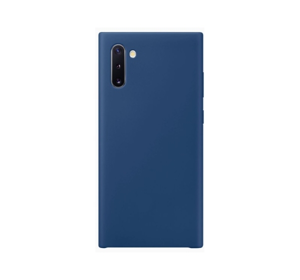 Evelatus Samsung Galaxy Note 10 Premium Soft Touch Silicone Case Midnight Blue