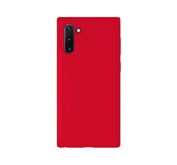 Evelatus Samsung Galaxy Note 10 Premium Soft Touch Silicone Case Red