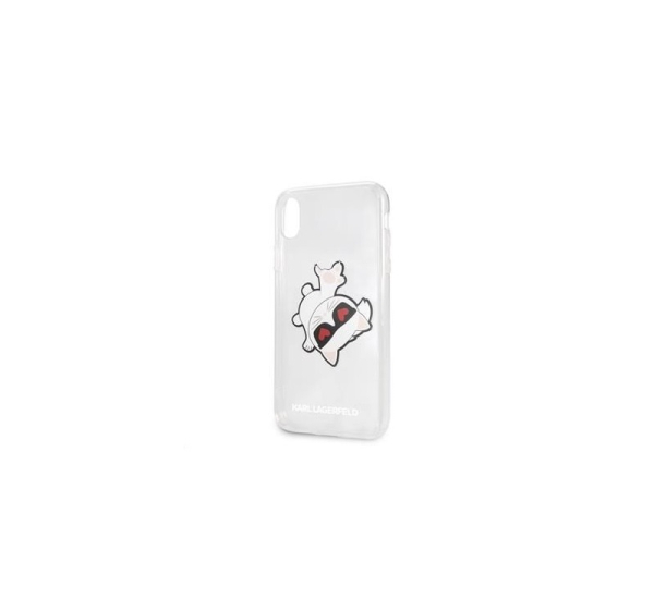 Karl Lagerfeld Apple iPhone XR Fun Eaten Hard Case Transparent