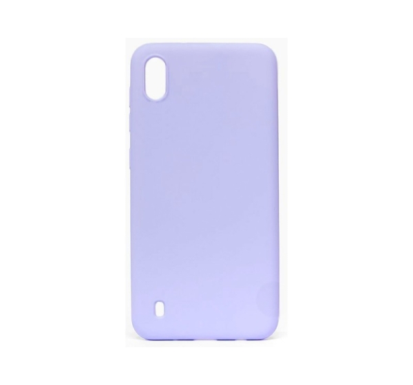 Evelatus Samsung Galaxy A10 Nano Silicone Case Soft Touch TPU Purple