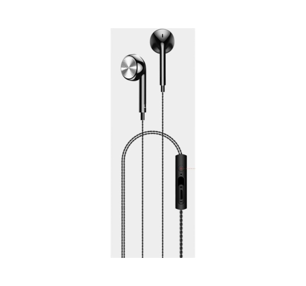 USAMS Universal EP-20 Flat Perfume Stereo Headset 3,5mm Black
