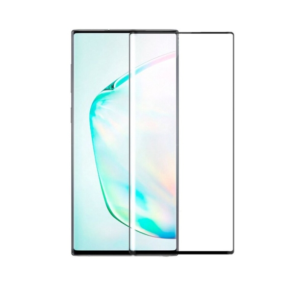 Evelatus Samsung Galaxy Note 10 3D Full Glue Curved Aluminosilicate Glass 9H (0.26mm) + Camera Protector