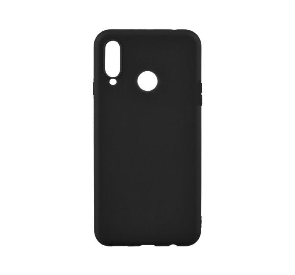 Evelatus Samsung Galaxy A20s Nano Silicone Case Soft Touch TPU Black