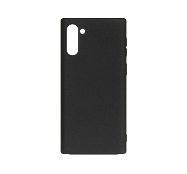 Evelatus Samsung Note 10 Nano Silicone Case Soft Touch TPU Black