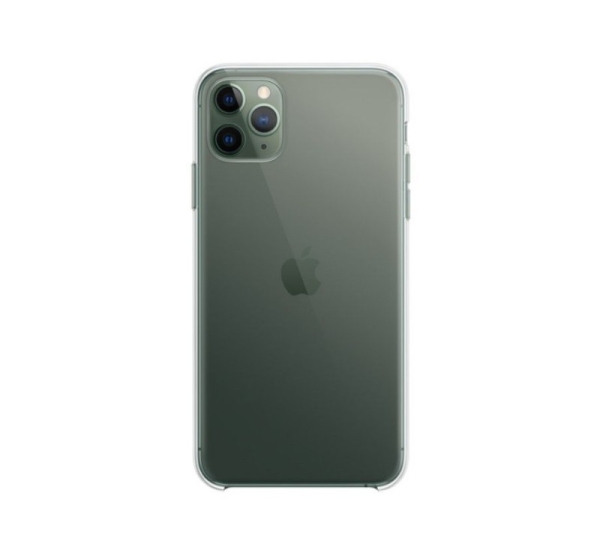 Apple - iPhone 11 Pro Max Silicone Case Transparent
