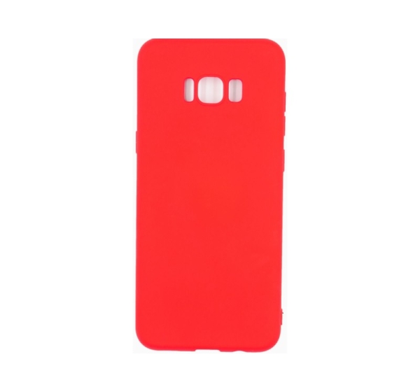 Evelatus Samsung Galaxy S8 Plus Nano Silicone Case Soft Touch TPU Red