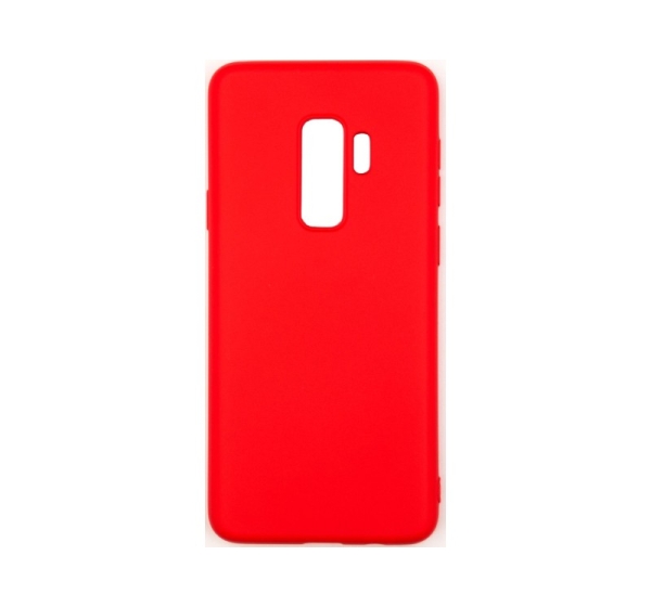 Evelatus Samsung Galaxy S9 Plus Nano Silicone Case Soft Touch TPU Red